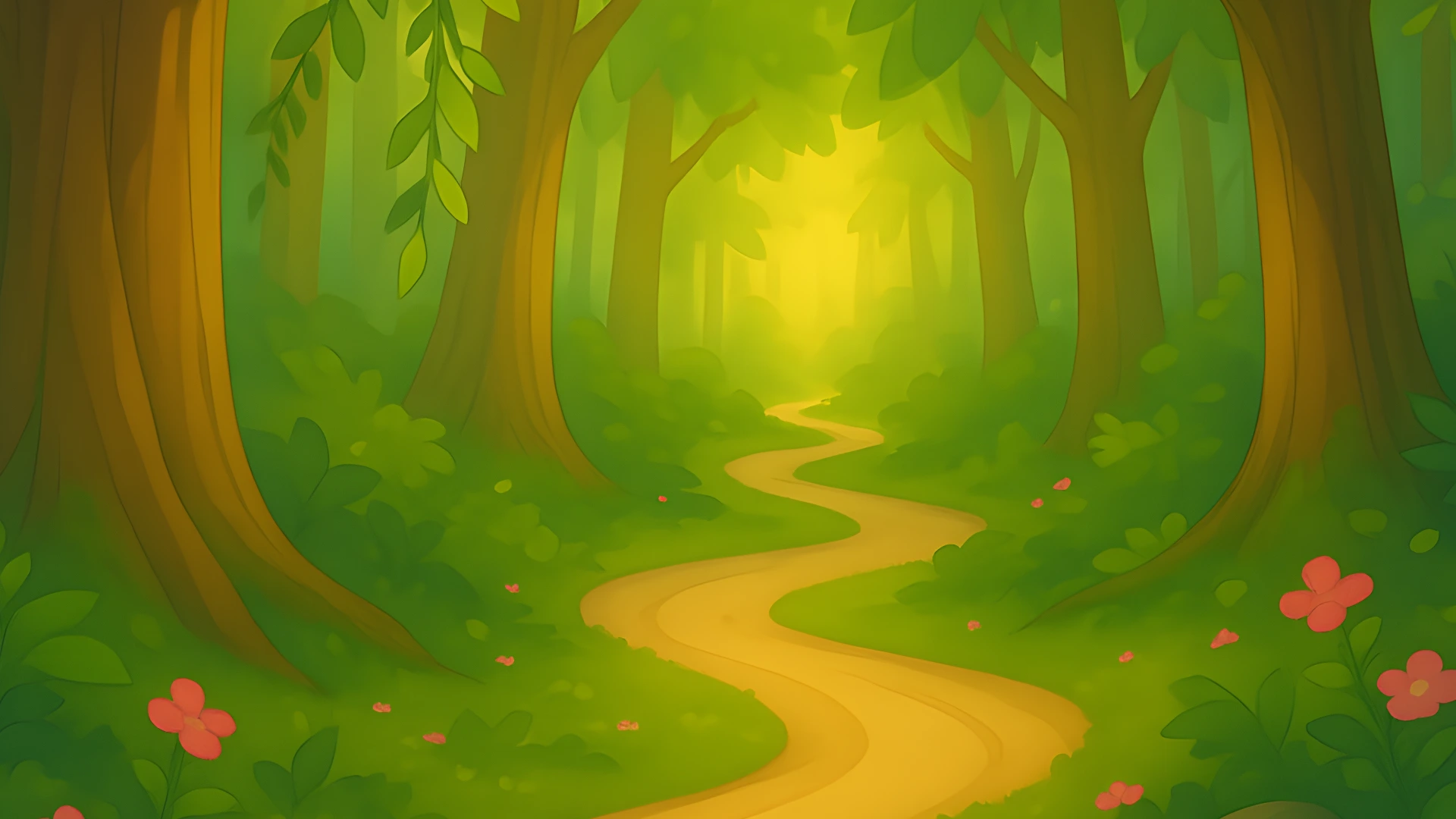 Fondo bosque